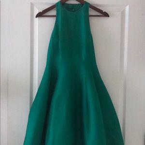 Emerald Green Halston Heritage Cocktail Dress